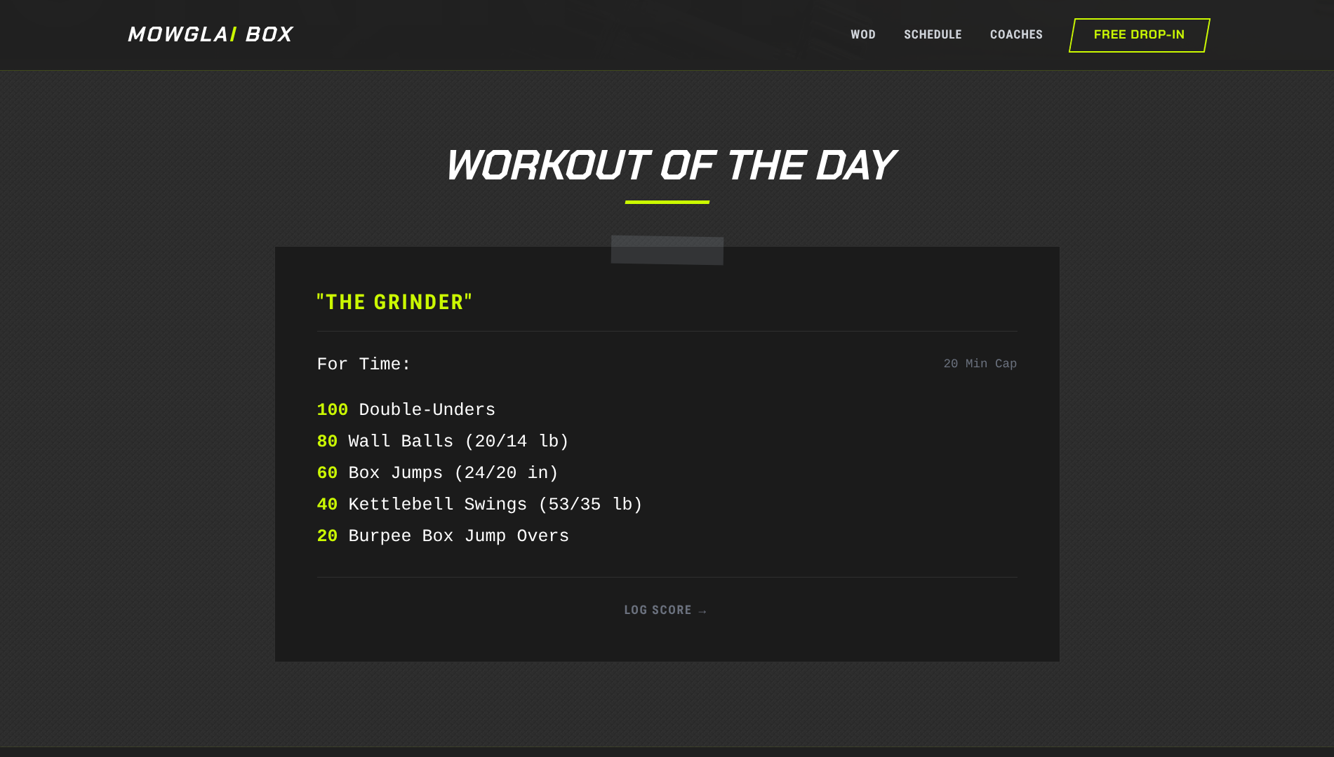 CrossFit Box - View 2